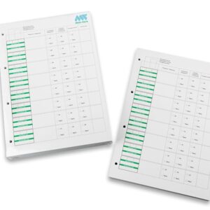 Medi Pack Block für Chargen-Dokumentation