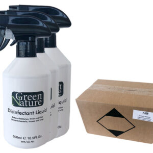Handdesinfektionsmittel "Green Nature"<br>im Vorteilspack - 24 x 500ml