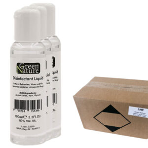 Handdesinfektionsmittel "Green Nature"<br>im Vorteilspack - 33 x 100ml