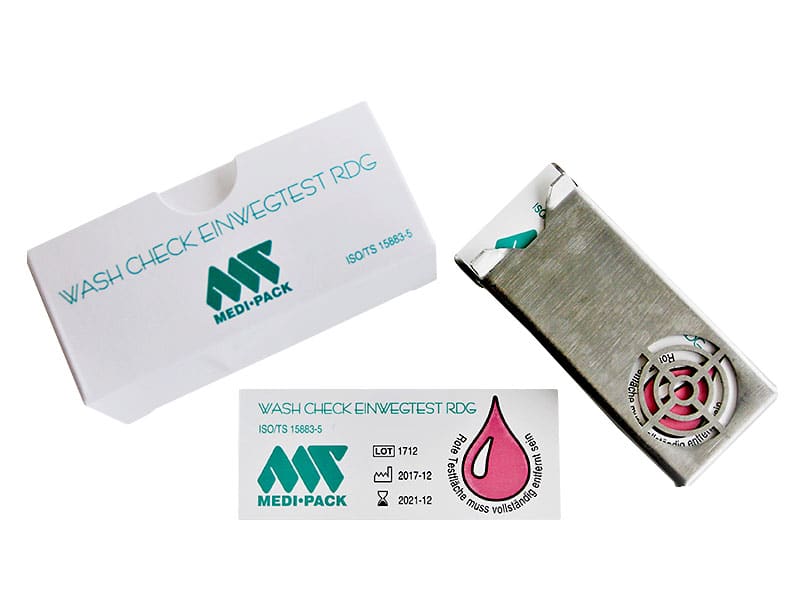 Medi Pack Einwegtest Reinigungsindikator RDG